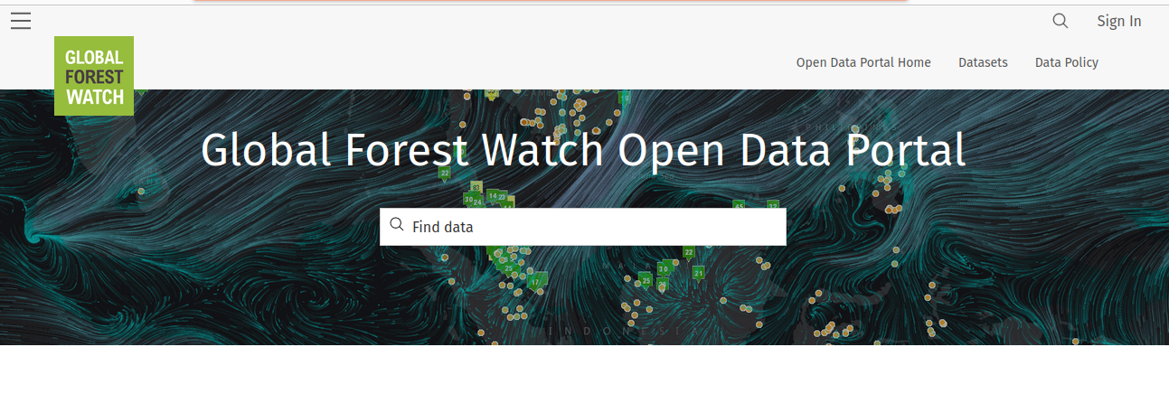 Open Data Discovery: Global Forest Watch