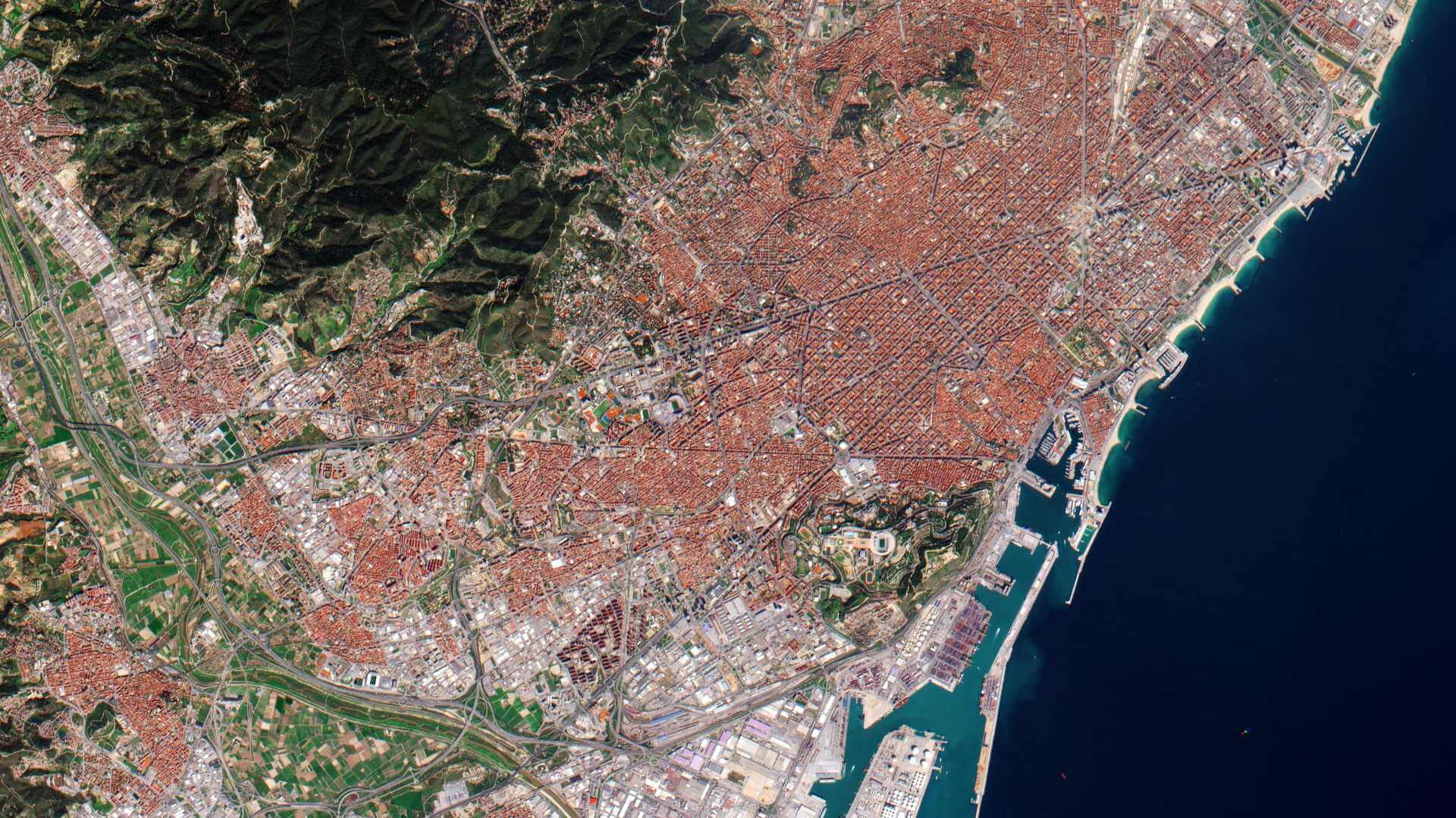 Pleiades Satellite Imagery Example